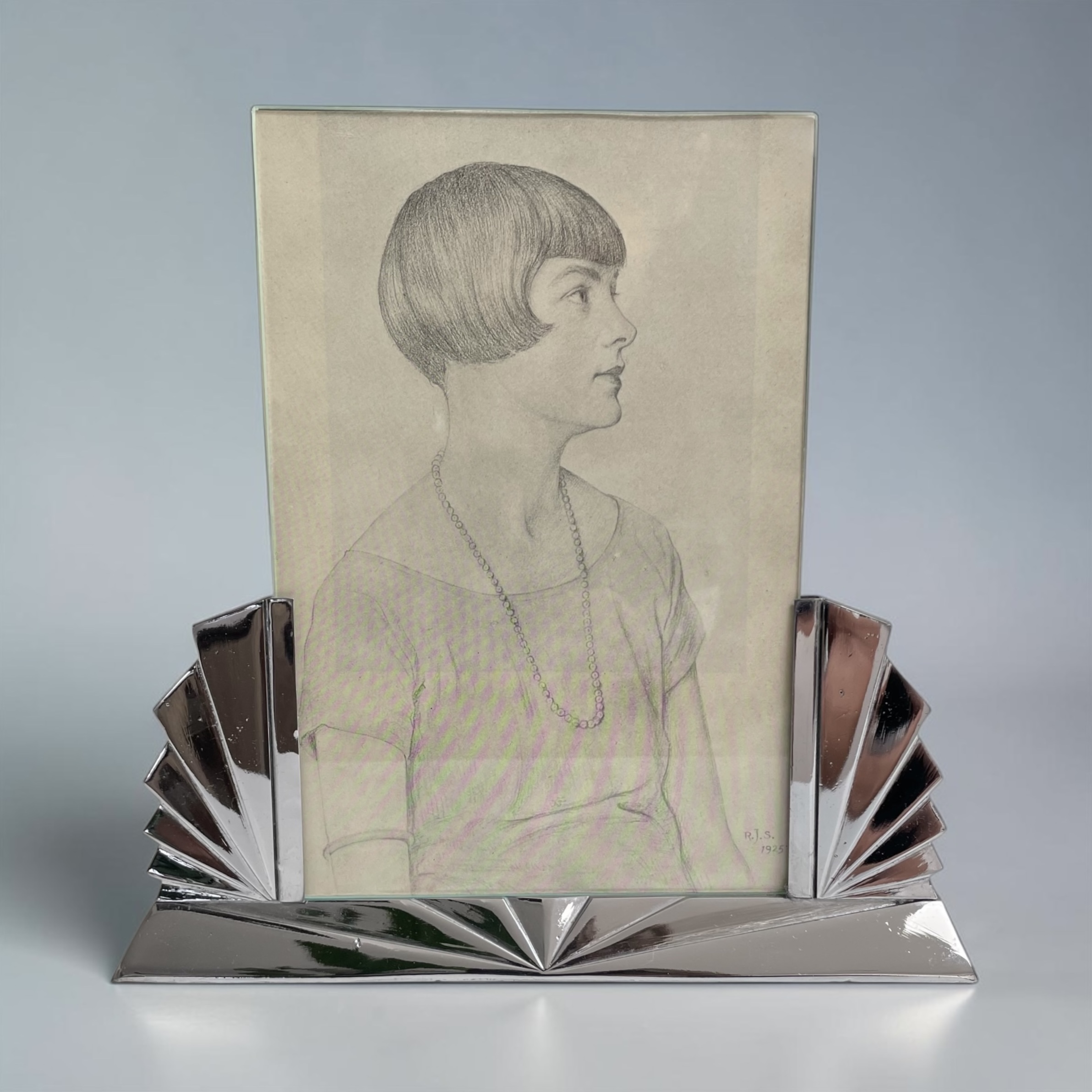 SOLD - Art Deco Photo Frame