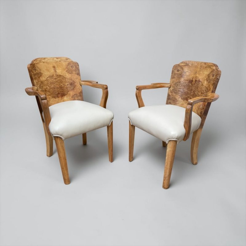 Pair of Art Deco Occasional Chairs