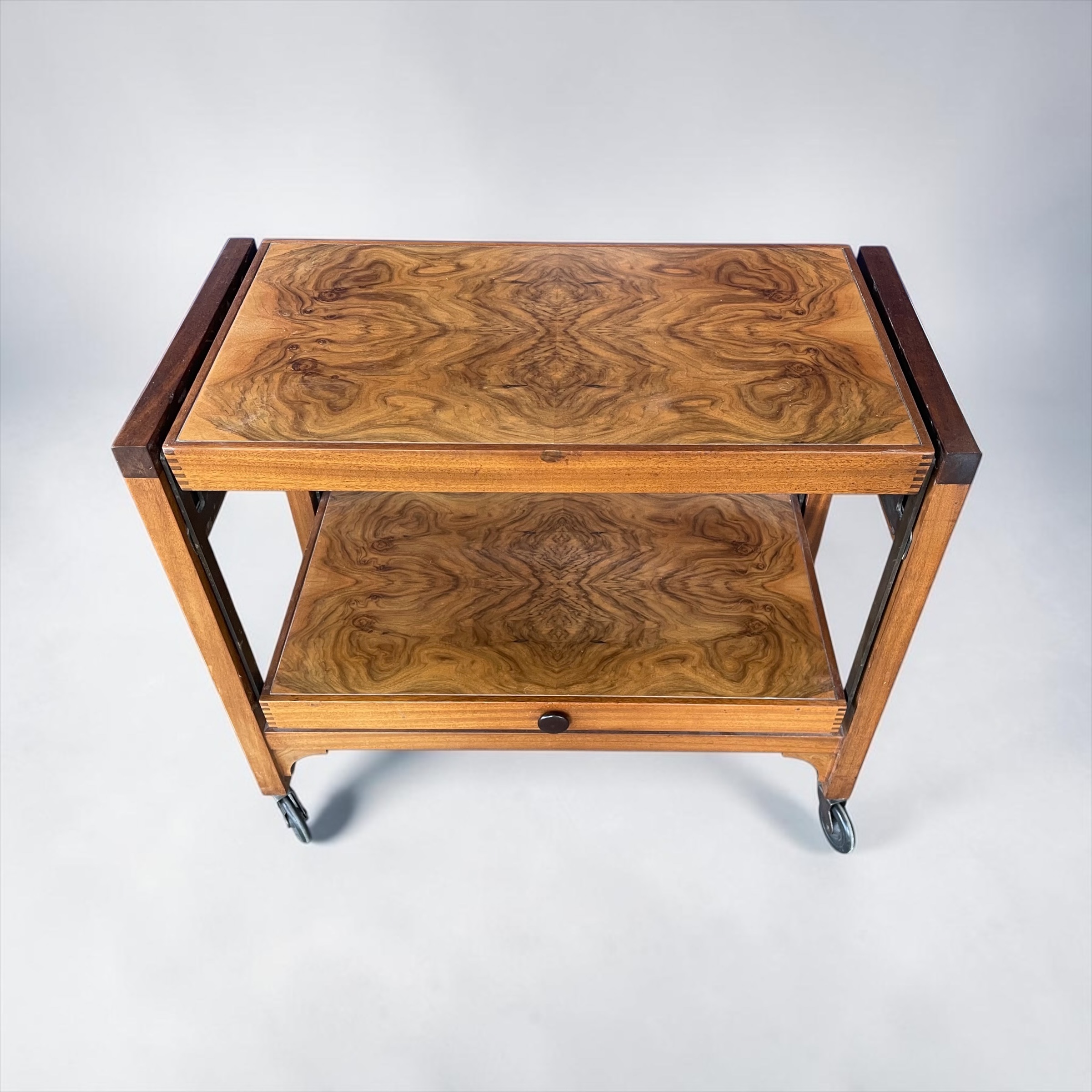 Art Deco Metamorphic Serving Trolley
