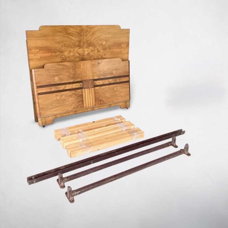 A French Art Deco double (4ft 6”) bed
