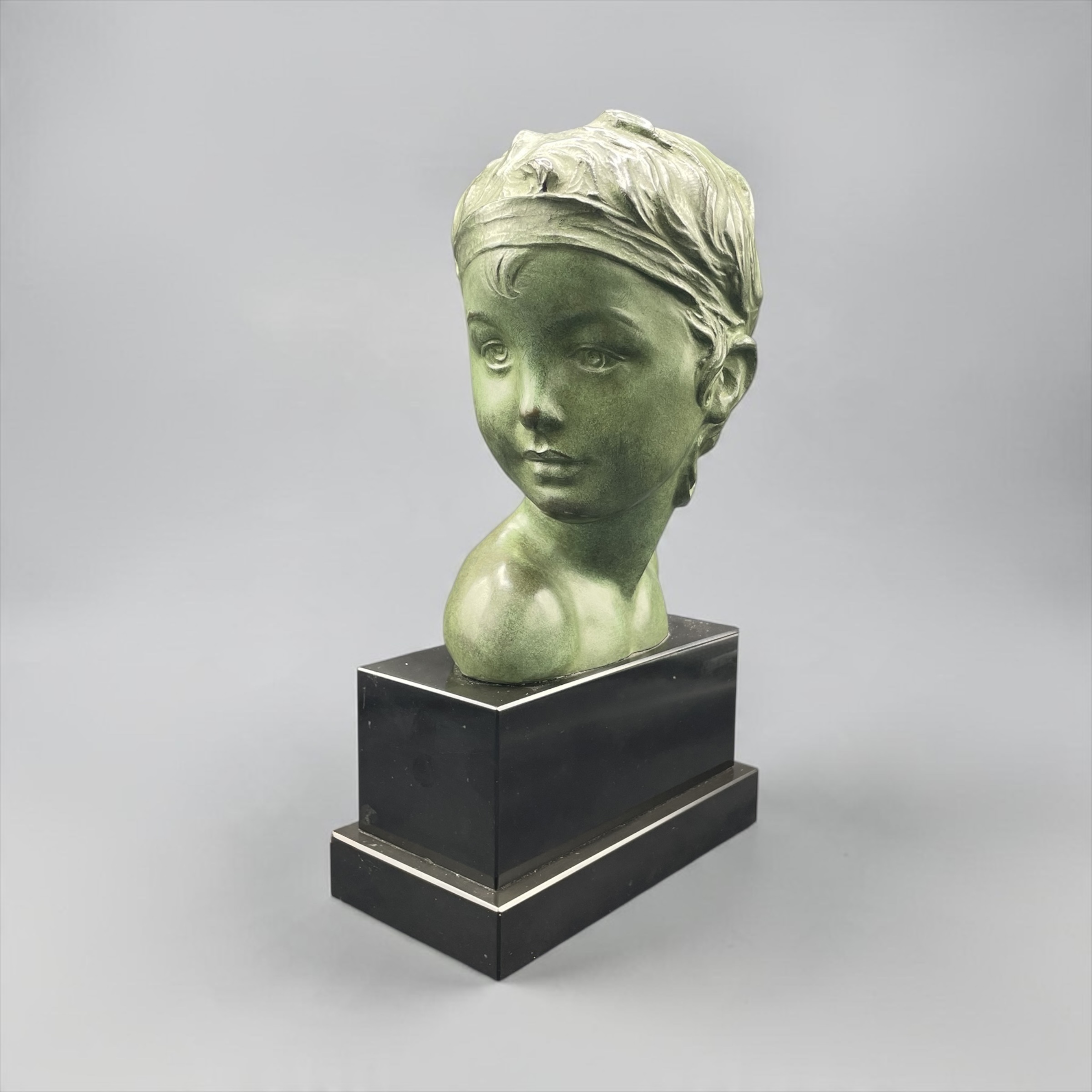 Art Deco Sculpture by Alexandre Kéléty