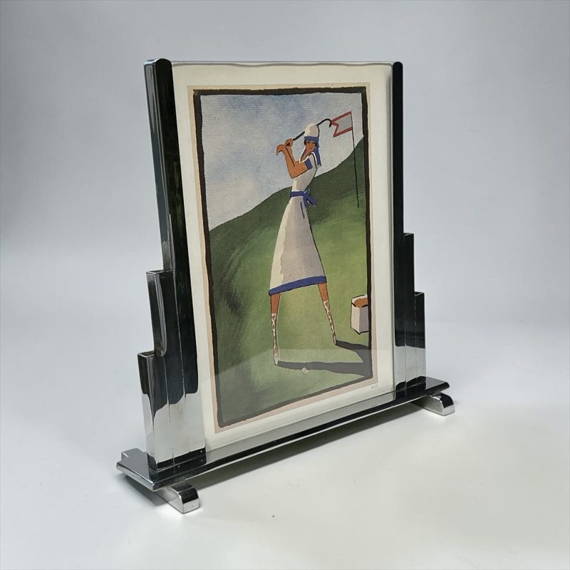 A Large Art Deco Frame