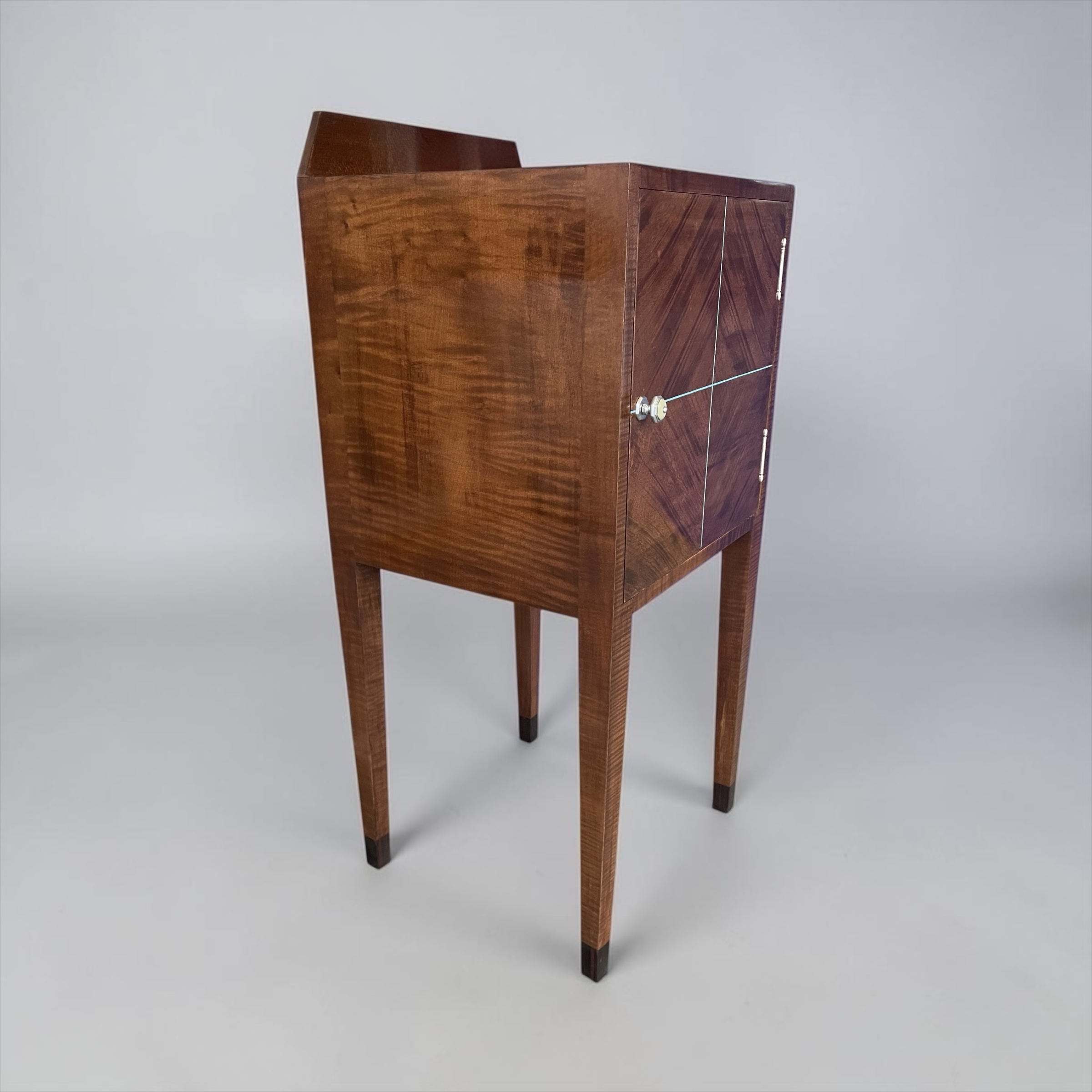 Art Deco Bedside Table by Bath Cabinet Makers